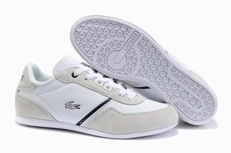 lacoste chaussure bleu