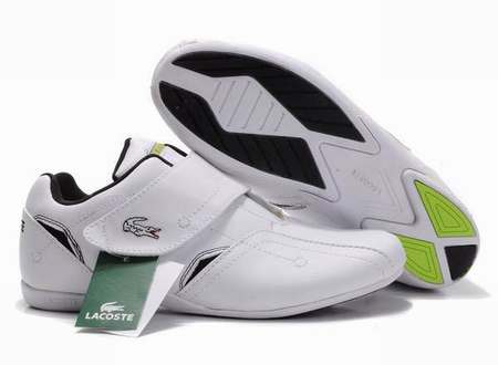 lacoste blanche scratch