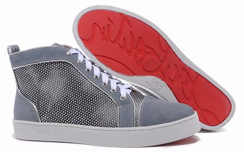 basket louboutin femme rose